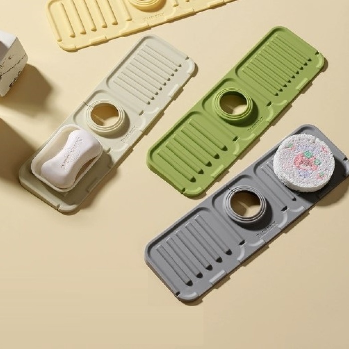 Mutfak Banyo Lavabo Kenarı Silikon Mat Gri (5343)