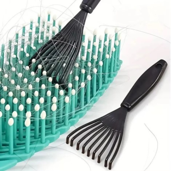 Pratik Saç Fırçası ve Tarak Temizleme Aparatı 2 Adet (5343)