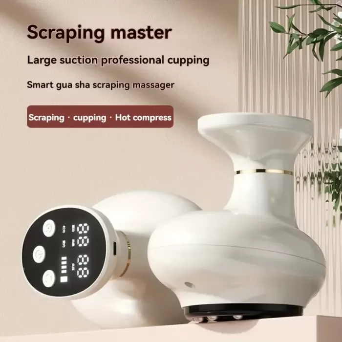 Sıcaklık Emişli Bardak Çekme Terapisi, Vakumlu Masaj Aleti,Terapi Cihazı Masaj Cihazı (5343)