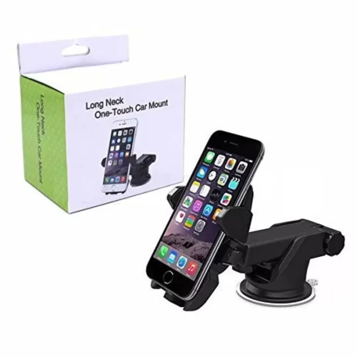 Long Neck One Touch Car Mount Araç İçi Telefonu Tutucu (5343)