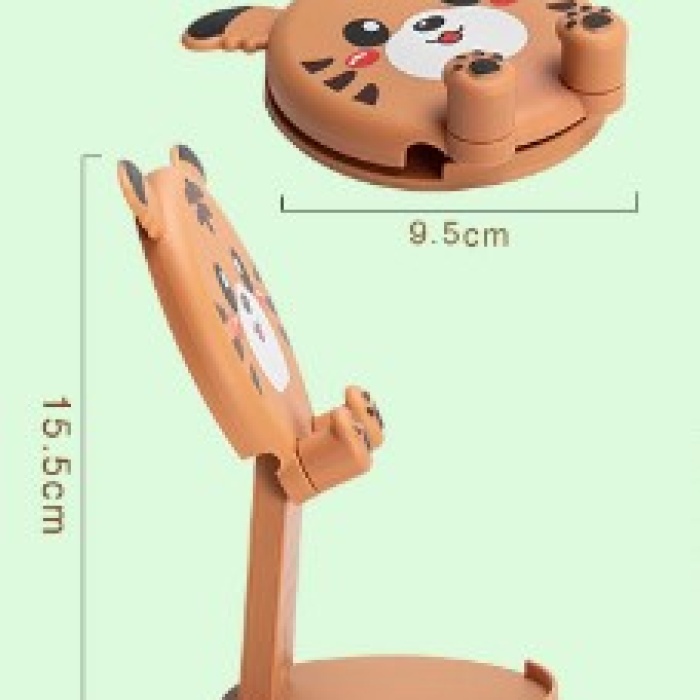 Hayvan Figürlü Masaüstü Telefon Standı 5 Model (5343)