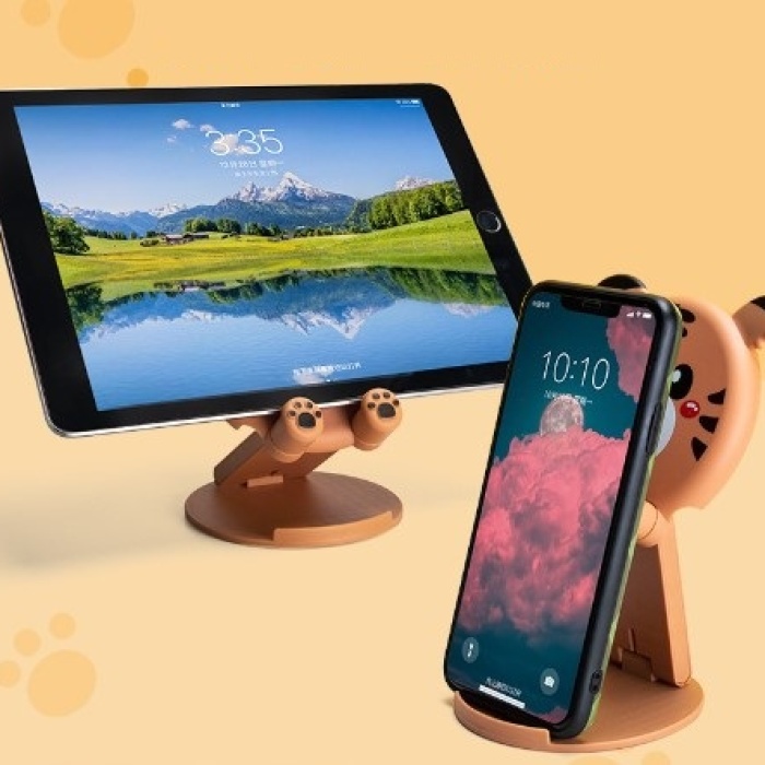 Hayvan Figürlü Masaüstü Telefon Standı 5 Model (5343)