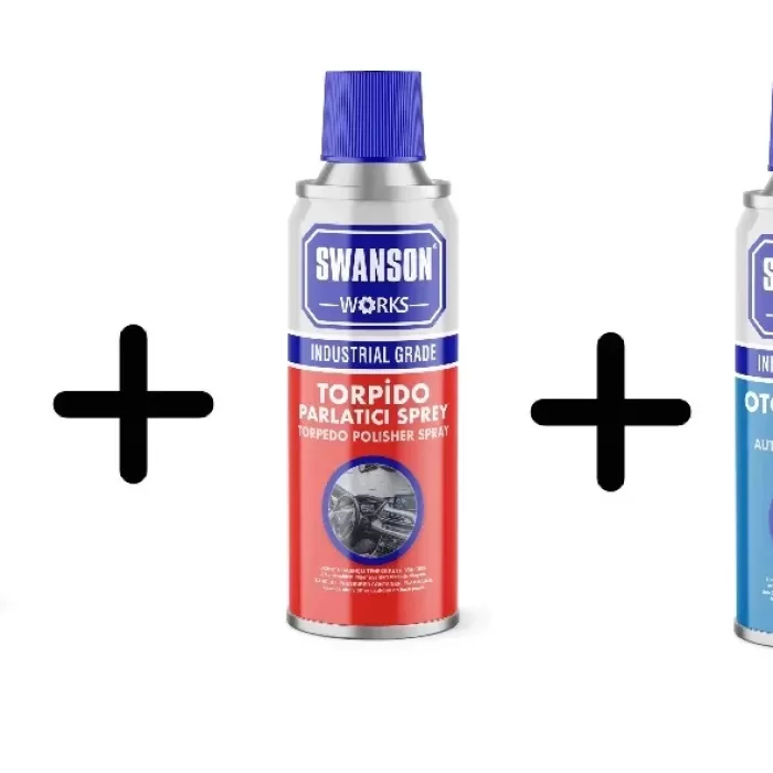 Swanson Works Torpido + Oto Parfüm + Motor Temizleyici (5343)