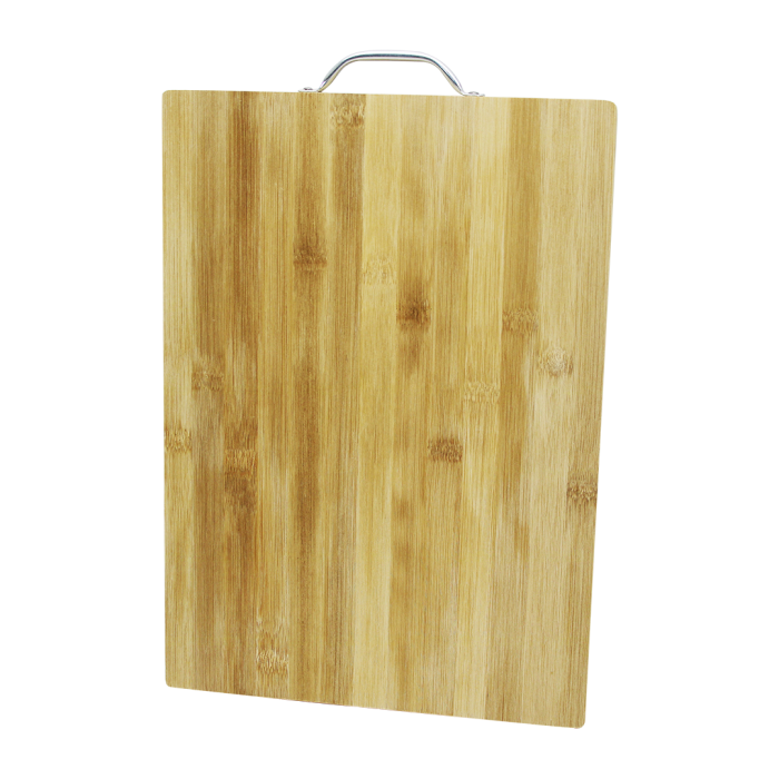 AHŞAP BAMBU KESİM PANOSU METAL KULPLU 26X36X1.7CM (5343)