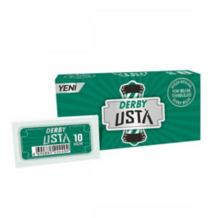 DERBY USTA TAM JİLET YEŞİL KUTU 10 PARÇA  X10 PARÇA (5343)
