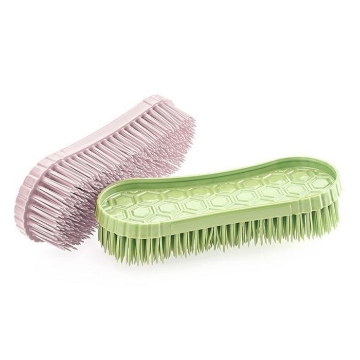 Sert Plastik Elbise, Halı Yıkama Temizleme Silme Fırçası TP-111 (5343)