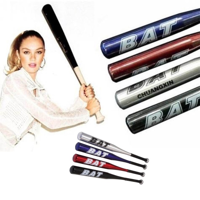 Uzun Ömürlü Dayanıklı Sağlam Alüminyum Beyzbol Sopası 63,5 Cm (5343)