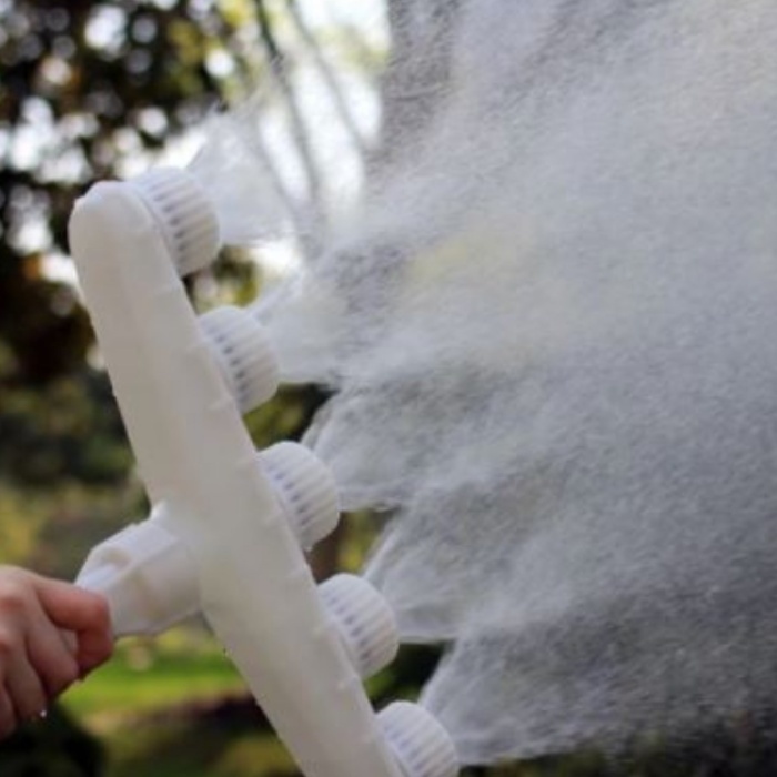 5 Kafalı Peyzaj Bahçe Tarla Çim Sulama Başlığı Yüksek Basınçlı Su Püskürtücü Hortum Aparatı (5343)