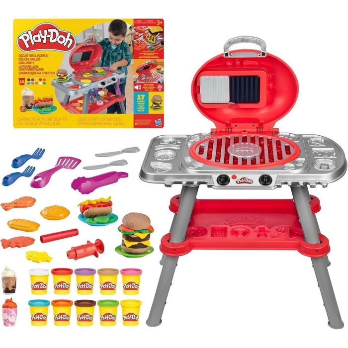 G0500 Play-Doh Cızırtılı Izgara Oyun Seti +3 yaş