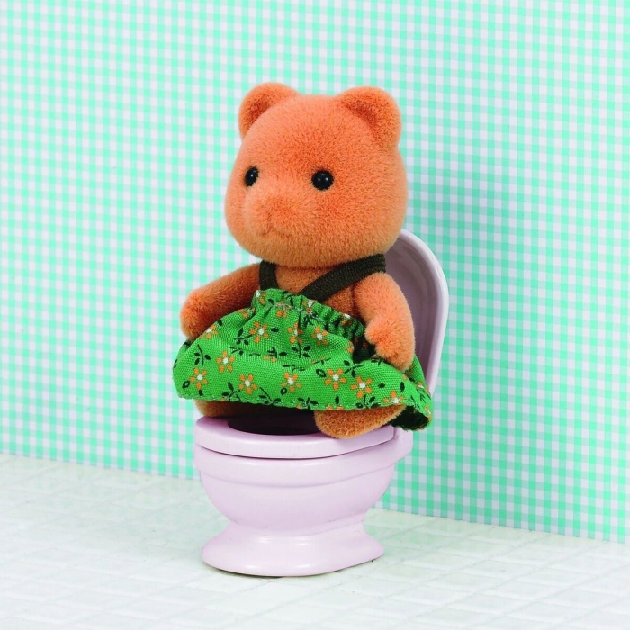 5148 Sylvanian Families Banyo ve Tuvalet Seti (figürler dahil değildir) +3 yaş