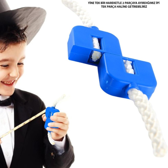 Sihirli İp Kutusu - İp Kesme ve Birleştirme İllüzyon Gösterisi (5343)