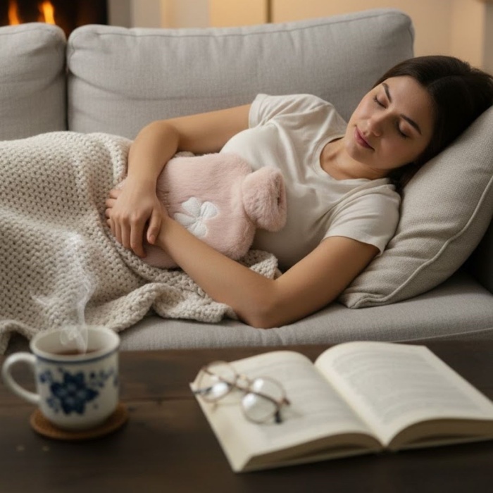 Hello Everyone Yazılı Kurdeleli Pembe Peluş Sıcak Su Torbası 1 Lt – Yumuşak Kılıf, Uzun Süre Sıcak Tutan Termal Su Torbası (5343)