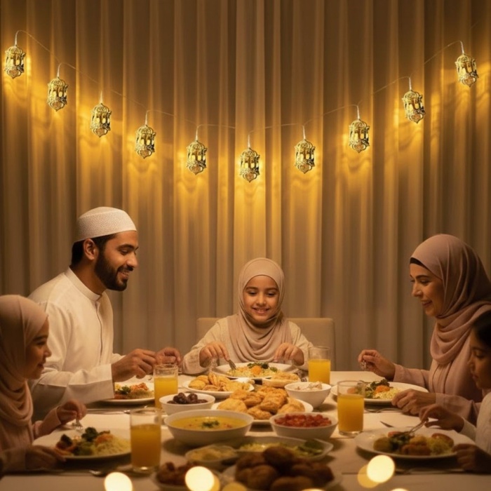 10 Adet Sarkıtlı Ramazan Fenerli LED Işık – Pilli 2 Metre Ramazan Süsü, İslami Dekorasyon, Ev ve Mekanlar İçin Dekoratif Ortam Aydınlatması (5343)