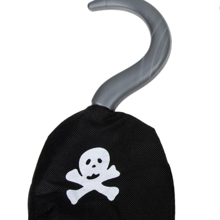 Korsan Kancası Kumaş Malzemeden İmal Korsan Eli Arma Baskılı (5343)