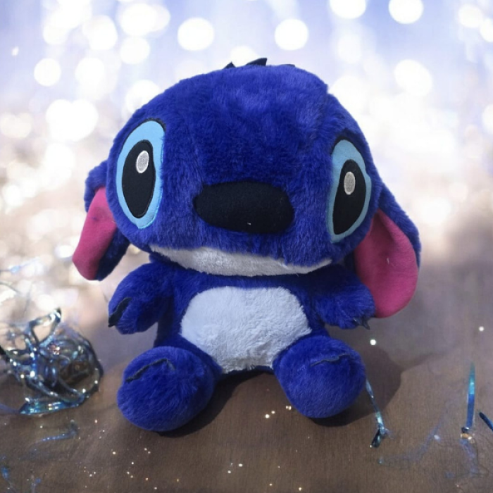 35 CM Mavi Uzay Karakteri Stitc Peluş Oyuncak – Yumuşak, Sevimli