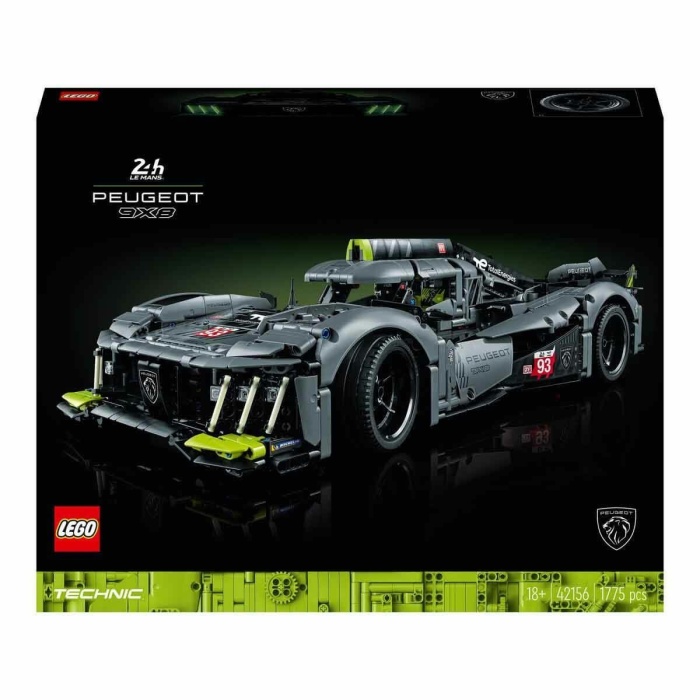 42156 LEGO® Technic™ PEUGEOT 9X8 24H Le Mans 1775 parça +18 yaş