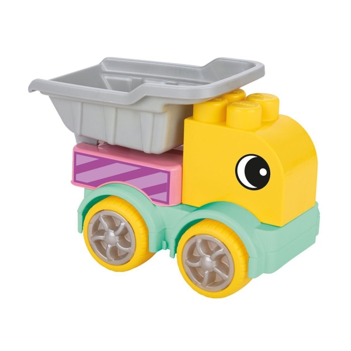 03 607 MASTER BLOKLAR İNŞAAT KAMYONLARI SETİ