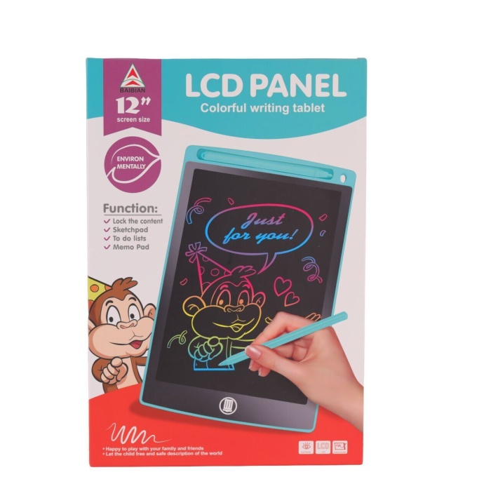 1201C 12 İNÇ RENKLİ YAZI TABLETİ