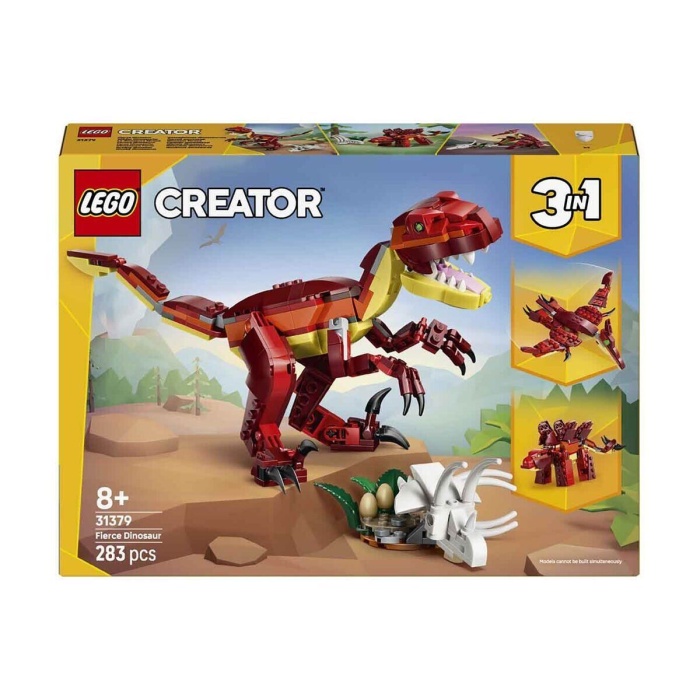31379 Lego Creator 3in1 Vahşi Dinozor 283 parça +8 yaş