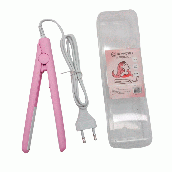 SEYAHAT TİPİ MİNİ SAÇ DÜZLEŞTİRİCİ PLS.KUTULU (5343)