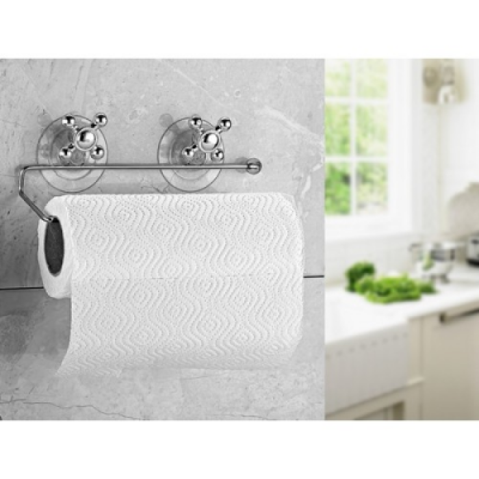 ÇİFT VANTUZ ASKILI KÖŞELİ AÇIK - METAL KAĞIT HAVLULUK (5343)