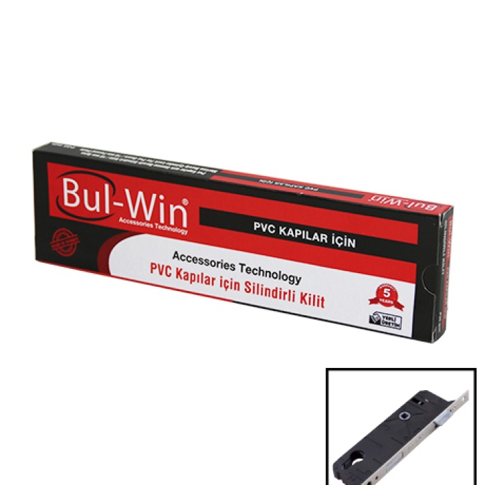 SİLİNDİRLİ PVC KAPI KİLİT P35MM (5343)