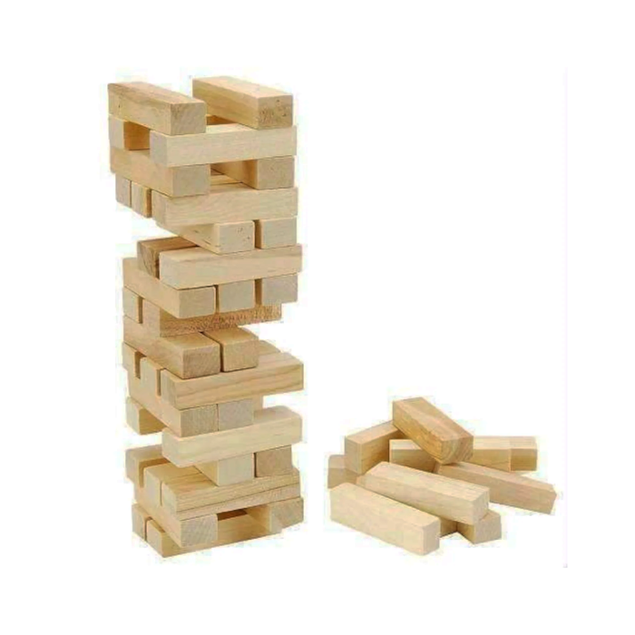 54 PARÇA  AHŞAP DENGE JENGA OYUNU (5343)