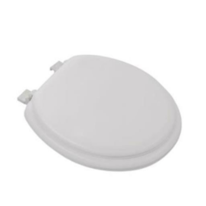 LÜKS BEYAZ YUMUŞAK KLOZET KAPAK PUF (5343)