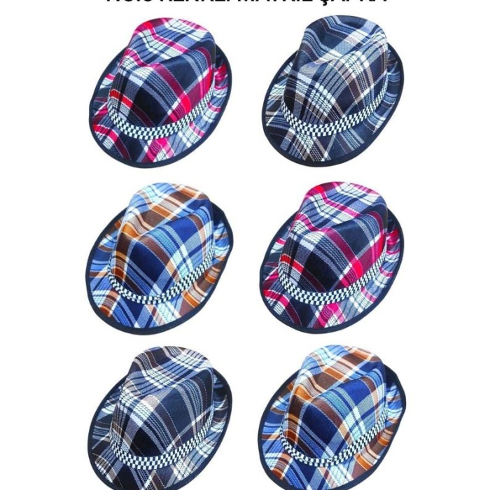 NO-5 RENKLİ MAYKIL ŞAPKA (5343)