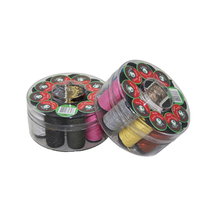 DİKİŞ İPLİK MAKARA - İĞNE SETİ PLASTİK KUTULU (5343)