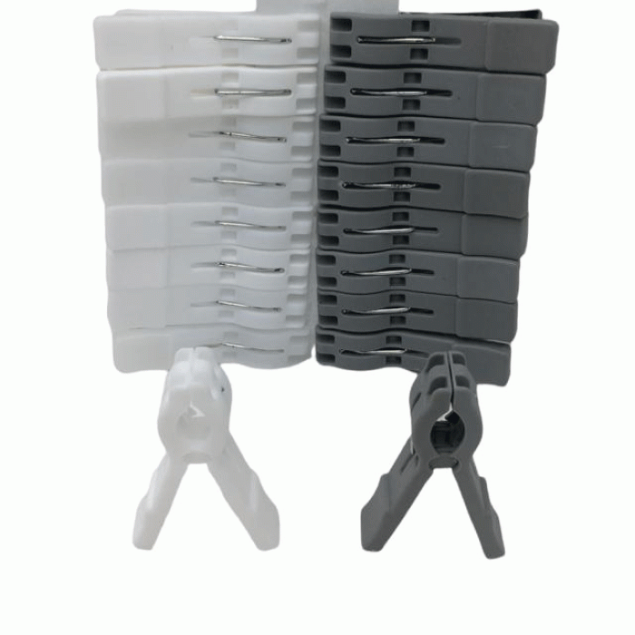 18 PARÇA   DORUK PLASTİK MANDAL (5343)