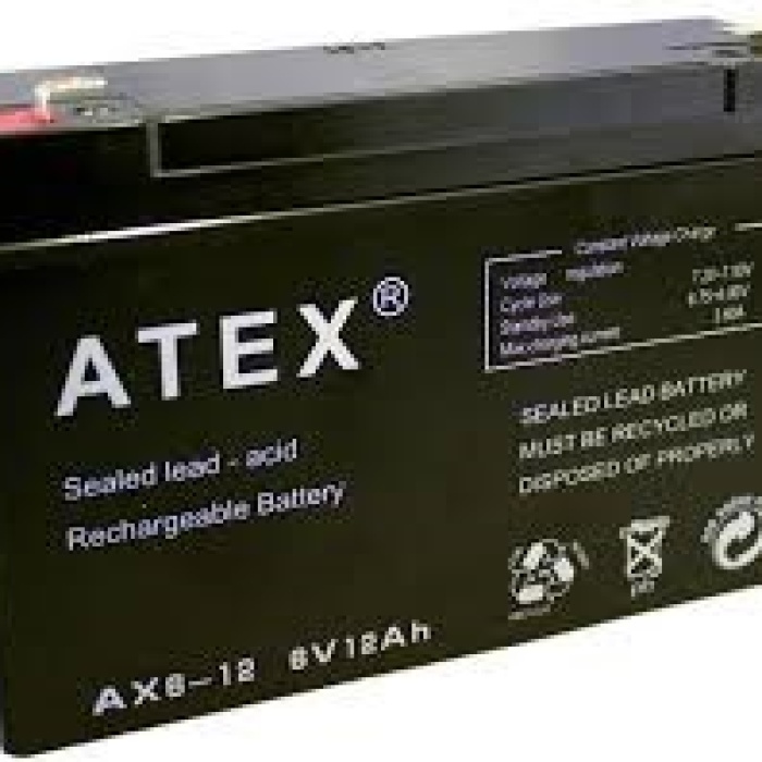 İNCE AKÜ 6V 12AH AMPER (5343)