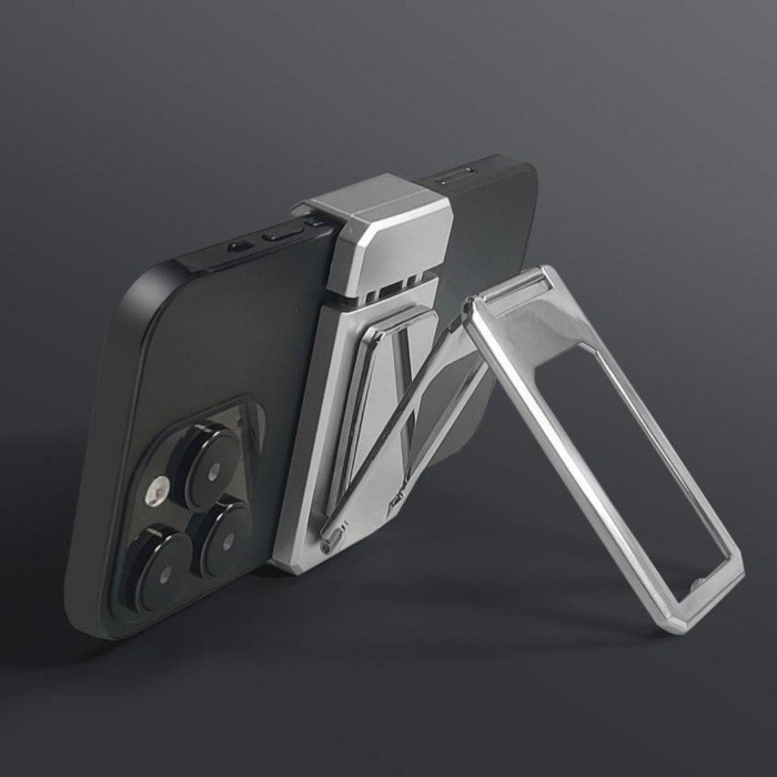 360 derece Dönen Tüm Telefon Tipleri İle Uyumlu Metal Telefon Standı Braket (5343)