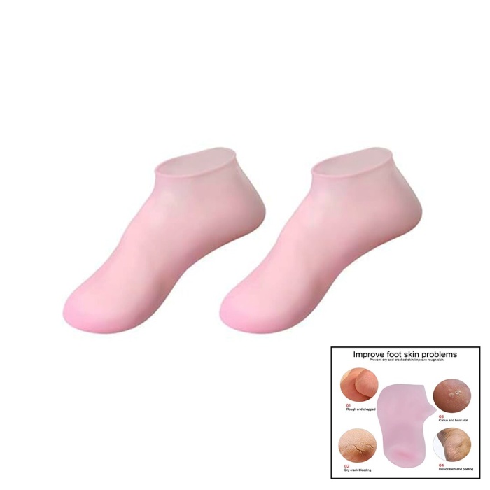 SİLİKON ÇORAP  NEMLENDİREREK DOĞAL SAĞLIKLI GÖRÜNÜM SAĞLAYICI (5343)