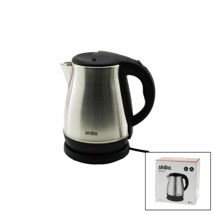 ÇELİK  KETTLE SU ISITICISI KABLOSUZ KULLANIM  1.8LT  360° DÖNEBİLME OTOMATİK KAPANMA SK-8028 (5343)