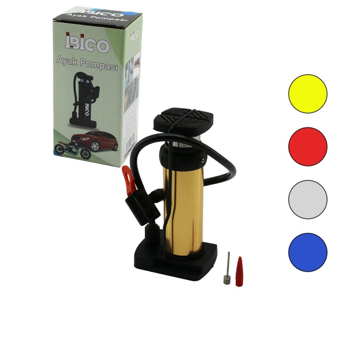 DİKEY MODE LİNCE PİSTONLU AYAK POMPASI OTO-ARAÇ - BİSİKLET-MOTOR LASTİK - TOP - ŞİŞME HAVUZ-YATAK (5343)