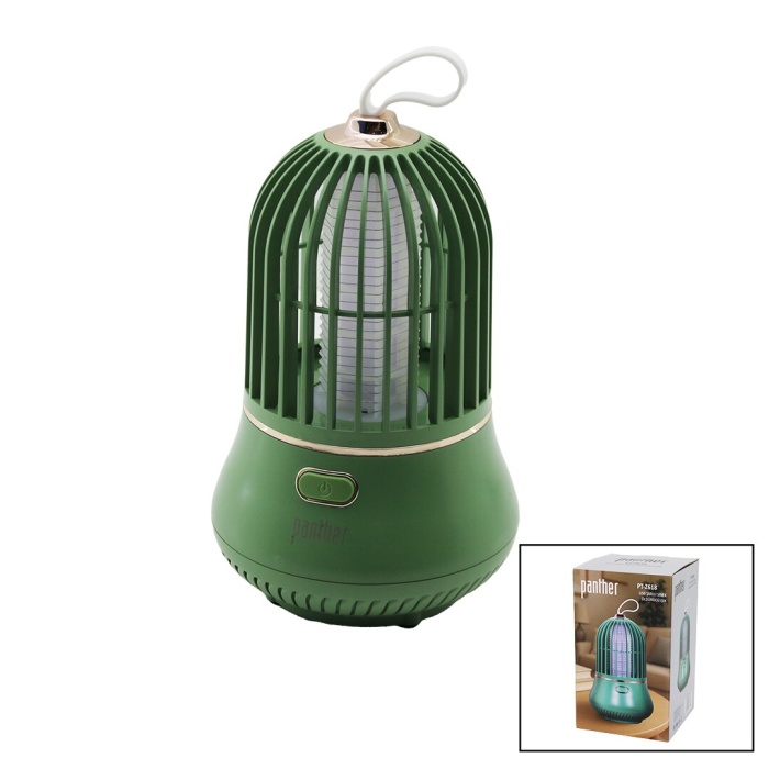 ARMUT MODELİ USB ŞARJLI SİNEK ÖLDÜRÜCÜ CIZ MAKİNE MASA ÜSTÜ - ASKI HALKALI ETKİ=20M2ÇAP: 13CM Y:20.5CM PT-Z618 (5343)