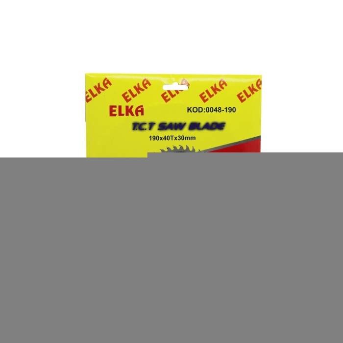 ELKA 0048-190 190 X 40T X 30MM  AĞAÇ SUNTA KESİCİ DİSK (5343)