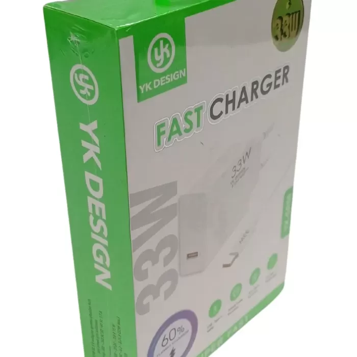 Usb Type-c 33W Şarj Aleti YK-SR68 (5343)