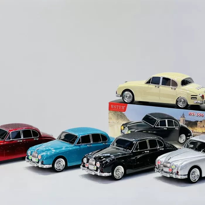 WS-596 Araba Görünümlü Kablosuz Bluetooth Hoparlör Siyah (5343)