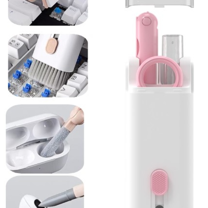 Çok Fonksiyonlu 7 Parça Airpods Klavye Ekran Kulaklık Temizleme Kiti (5343)