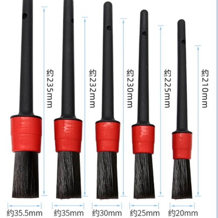 Araba Temizlik Detay Fırçası 5li Set (5343)