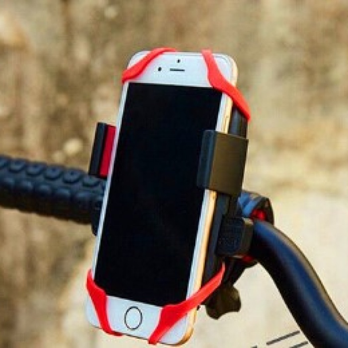 Lastik Destekli Standlı Bisiklet Telefon Tutucu (5343)