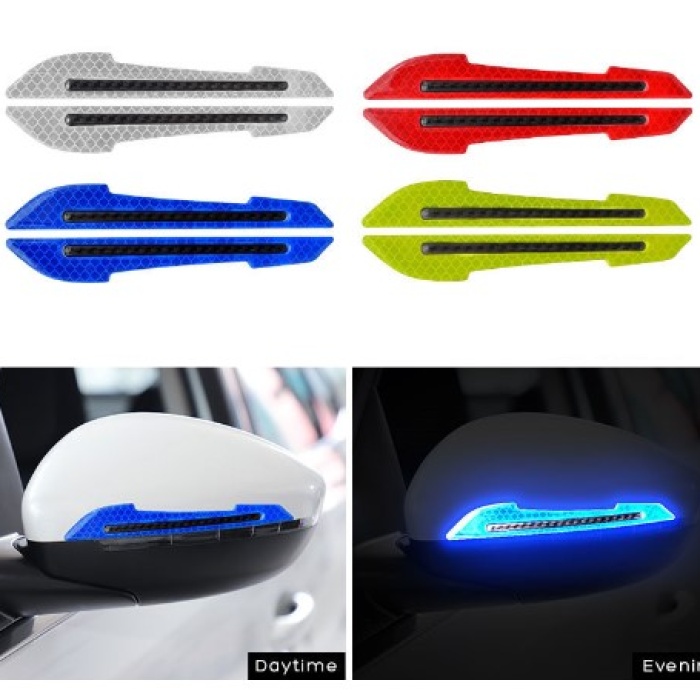 Araba Ayna Çarpma Koruyucu Renkli Reflektif Şerit (5343)