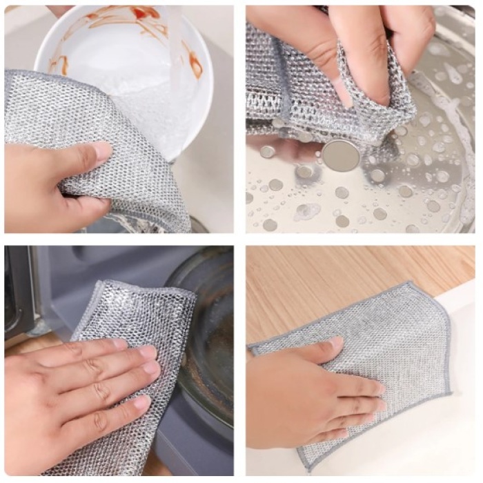 Çok Amaçlı Sihirli Tel Temizlik Bezi (5343)