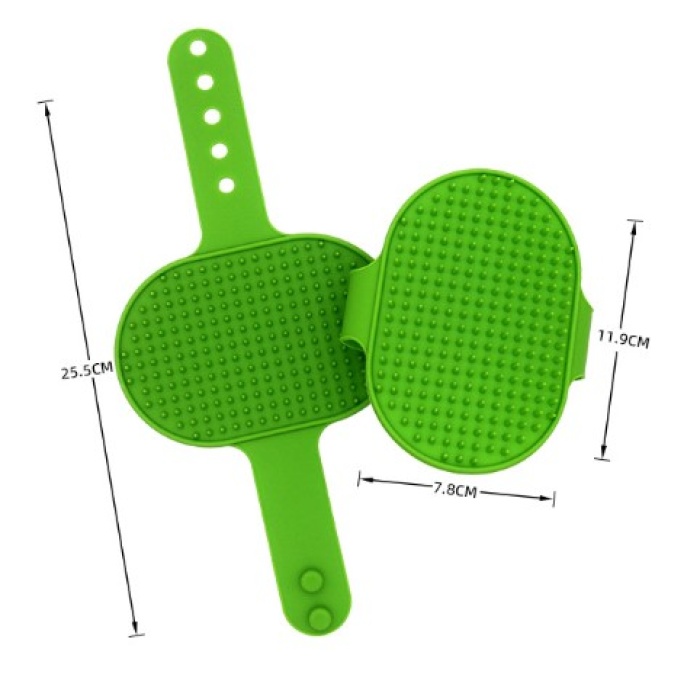 Hayvan Tüy Toplama Yıkama ve Köşe Kaşınma Silikon Fırçası (5343)