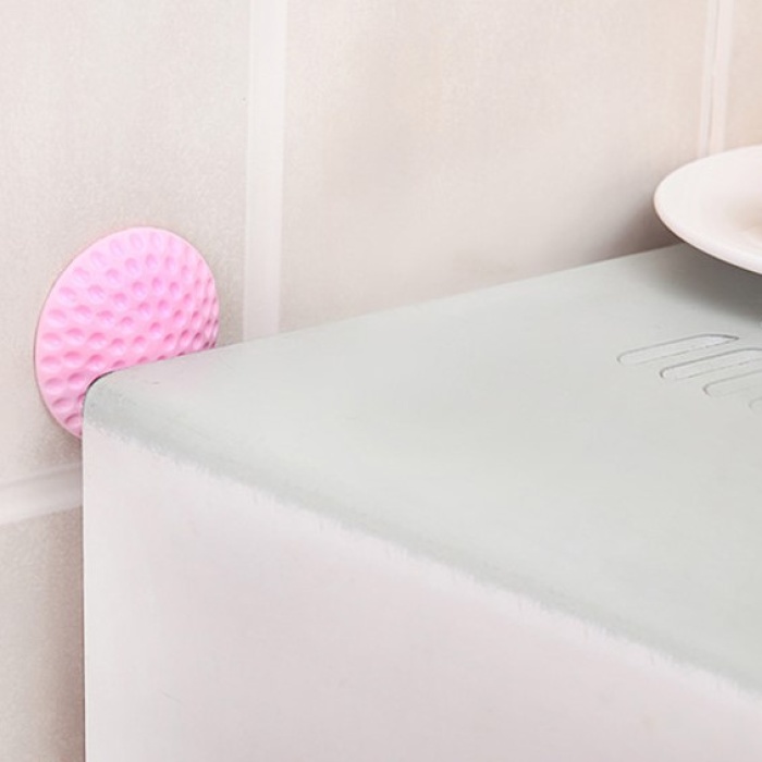 Çok Amaçlı Silikon Kapı Duvar Koruyucu Tampon 4lü Paket (5343)