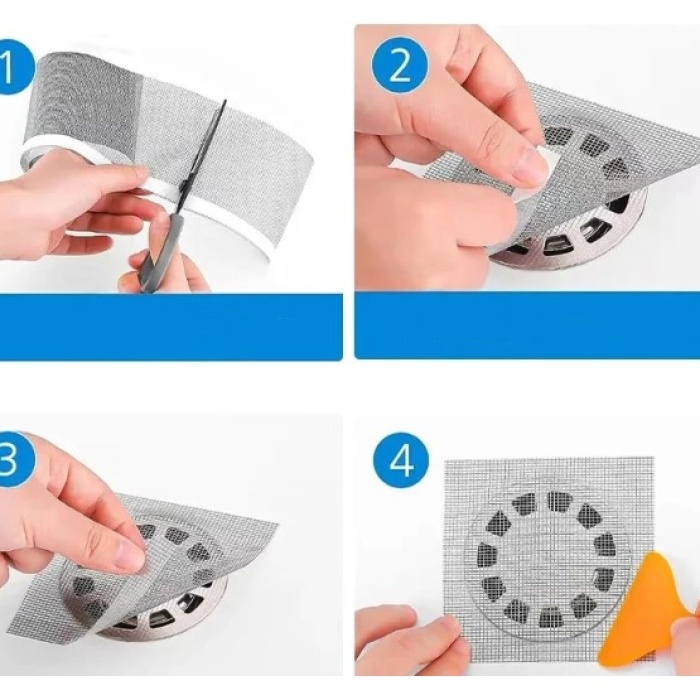 Çok Amaçlı Gider Süzgeci ve Sineklik Tamir Kiti 10 cm * 4 metre (5343)