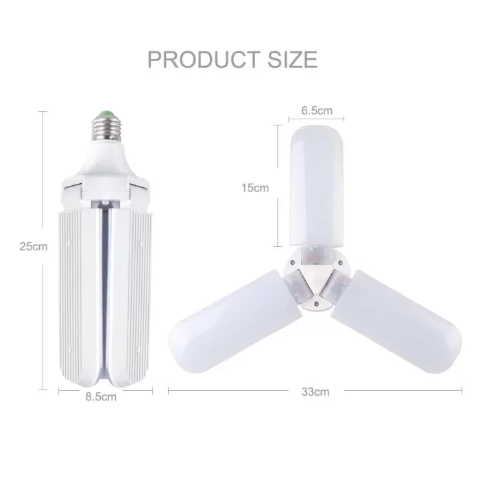 Sunlife Beyaz Işık 3 Pervaneli 45 Watt Tasarruflu (5343)