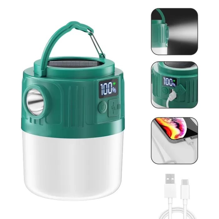 Solar Led Kamp Lambası (5343)